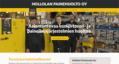 Desktop Screenshot of hollolan-painehuolto.fi